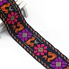 Flat Ethnic Style Embroidery Polyester Ribbons PW-WG39693-07-1