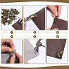 20Pcs Zinc Alloy Bees Decorative Rivets FIND-PH0062-14AB-3