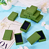 12Pcs Cardboard Paper Jewelry Storage Boxes with Sponge CON-TA0001-43D-4