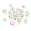 20Pcs 2 Styles Silicone Beads SIL-TA0001-23-3