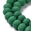 Glass Beads Strands EGLA-A034-P2mm-MD23-4