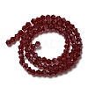 Transparent Electroplate Glass Beads Strands EGLA-A039-T3mm-A27-2