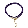 Nylon Milan Cord Necklace Making MAK-M028-01G-28-2