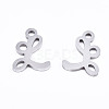 Non-Tarnish 201 Stainless Steel Charms STAS-T044-217P-L-2