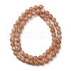 Natural Sunstone Beads G-F222-33-6mm-01-5
