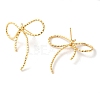 Brass Stud Earrings for Women EJEW-F334-03G-02-2