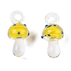 Handmade Lampwork Pendants LAMP-T021-14A-3