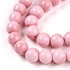 Baking Paint Glass Beads Strands DGLA-N012-10mm-01-3