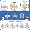 SUNNYCLUE 36Pcs 6 Style Alloy Pendants FIND-SC0004-63-2