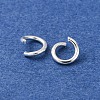 Brass Open Jump Rings KK-G604-08S-25-2