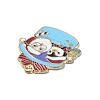 Alloy Christmas Style Pendants PALLOY-O108-01LG-03-3