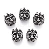 304 Stainless Steel European Style Large Hole Beads STAS-T072-105AS-1