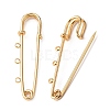 Iron Brooch Findings KK-S345-025-1-4