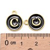 Golden Plated Alloy Charms ENAM-S118-02C-3