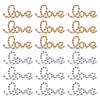 40Pcs 2 Colors Alloy Rhinestone Cabochons FIND-FH0010-89-1