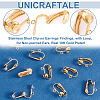 Unicraftale 30Pcs 304 Stainless Steel Clip-on Earrings Findings STAS-UN0051-63-5