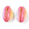 Printed Cowrie Shell Beads SSHEL-ZX006-06B-3