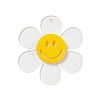 Transparent Acrylic Big Pendants OACR-P012-A06-1