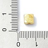 Rack Plating Brass Beads KK-M282-08G-3