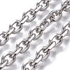 3.28 Feet 304 Stainless Steel Cable Chains X-CHS-P007-27P-01-1