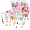 4 Style Transparent Acrylic Beads MACR-YW0001-61-5