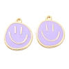 Alloy Enamel Pendants ENAM-D051-18G-06-2
