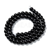 Natural Black Onyx Beads Strands X-G-Z024-01C-3