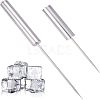 Unicraftale 2Pcs 2 Style 201 Stainless Steel Ice Pick TOOL-UN0001-14-1