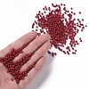 Baking Paint Glass Seed Beads SEED-S001-K14-4