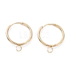201 Stainless Steel Huggie Hoop Earring Findings STAS-P283-01O-G-1