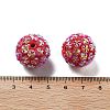 Acrylic Rhinestone Ball Beads OACR-A035-01D-2