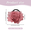 9Pcs 3 Colors Polyester Hair Accessories OHAR-GO0001-16-2