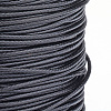 Braided Korean Waxed Polyester Cords YC-T002-1.0mm-101-3