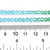 Gradient Color Baking Paint Glass Bead Strands X1-DGLA-A039-T4mm-A018-5