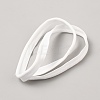 Flat Polyester Elastic Lip Trim Cord EW-WH0014-06B-2