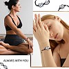 Adjustable Braided Nylon Cord Macrame Pouch Bracelet Making AJEW-SW00013-15-7