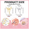 20Pcs 2 Colors Alloy Pendants FIND-TA0008-04-4