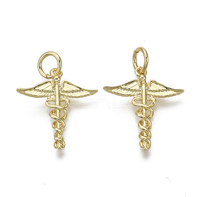 Brass Pendants KK-R133-053G-NF-1