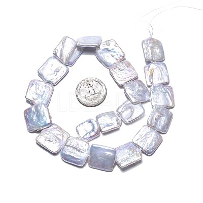 Natural Keshi Pearl Beads Strands PEAR-S020-K07-1