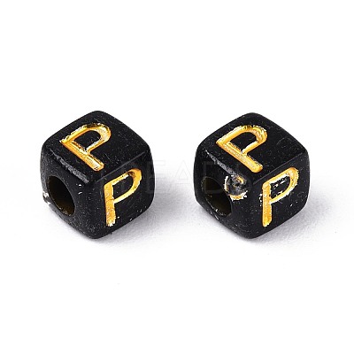 Opaque Acrylic Beads SACR-T035-20P-1