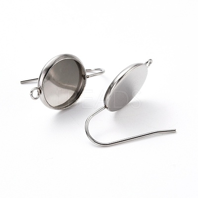 Tarnish Resistant 304 Stainless Steel Earring Hooks STAS-F271-01C-P-1
