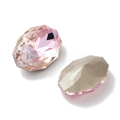 Glass Rhinestone Cabochons RGLA-G020-02B-D508-1