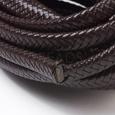 Braided Leather Cord WL-F009-C02-12x6mm-1