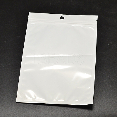 Pearl Film PVC Resealable Packaging Bags X-OPP-L001-02-15x22cm-1