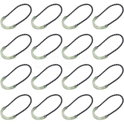 30Pcs Luminous Plastic Zipper Pulls FIND-CA0005-31-1