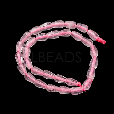 Natural Rose Quartz Beads Strands G-C080-B02-01A-1