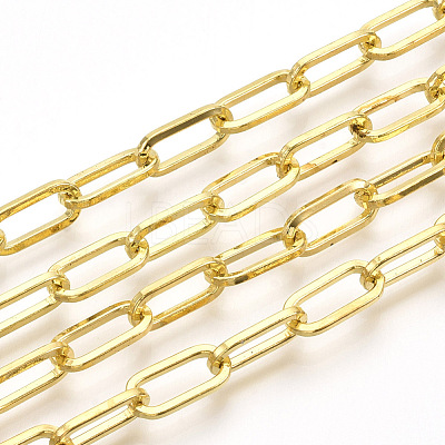 Unwelded Iron Paperclip Chains CH-S125-02F-G-1