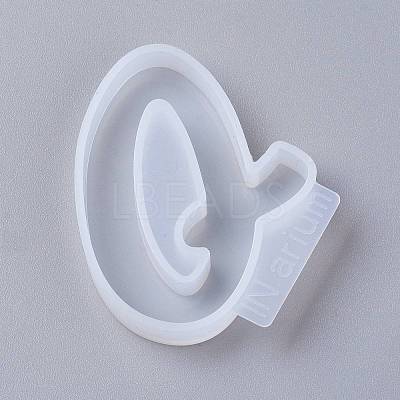 Letter DIY Silicone Molds X-DIY-I034-08Q-1