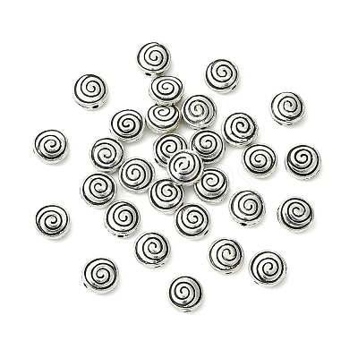 30Pcs Tibetan Style Alloy Beads TIBEB-FS0001-12-1