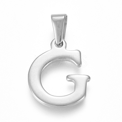 Non-Tarnish 304 Stainless Steel Pendants STAS-F106-95P-G-01-1